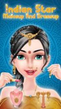 Indian Star Makeup And Dressup游戲截圖2