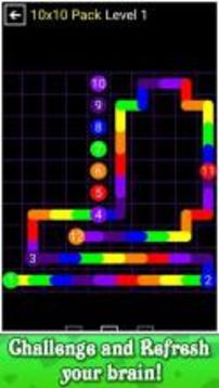 Flow Free: Number Connect游戲截圖2