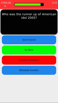 Trivia for American Idol Quiz游戲截圖2