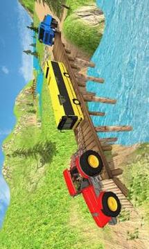 Tractor Towing Car Simulator Games游戲截圖3