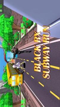 Black Rider Subway - Masked Heroes Run Adventure游戏截图4