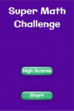 Super Math Challenge游戲截圖1