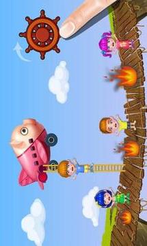 Super Kids Fireman Rescue Game游戲截圖3