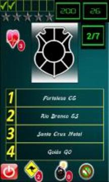 Futebol Clubes Brasil游戲截圖3