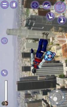 Captain Superhero Flying Robot Survival Mission游戲截圖4