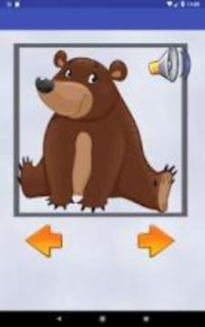Animals learning game for kids游戲截圖3