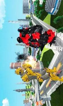 Futuristic Robot Transforming Gorilla Attack City游戲截圖5