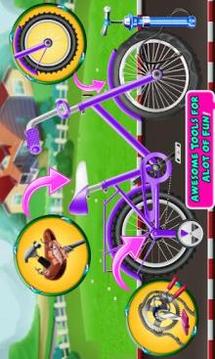 Multi Tricycle Wash Salon: Repair & Design Game游戲截圖4