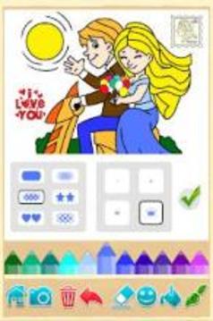 Coloring game for girls and women游戲截圖1
