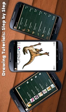 Draw Jurassic Dinosaurs游戲截圖1