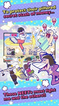 Osomatsu-san Hesokuri Wars游戲截圖2