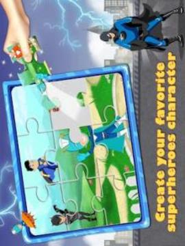 Puzzle Kids Super Hero Shape & Jigsaw Puzzles游戲截圖4