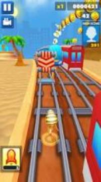 Subway Bus : Surf Rush游戲截圖2