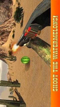 Watermelon Shooter - Shooting Range Master游戲截圖2