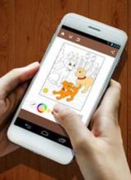 Dog Coloring Book游戲截圖5