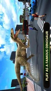Angry Dinosaur Simulator Games: City Attack 3D游戲截圖5
