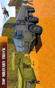 Army Oil Tanker Off-road Truck Game游戲截圖2
