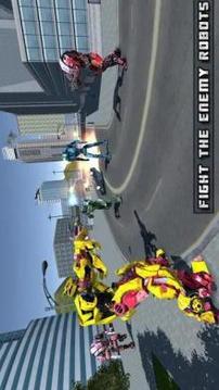 Real Air Robot Fighter jet Transformation Battle游戲截圖3