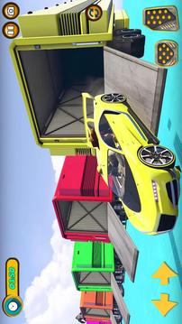 Superhero Heavy Cars Stunt Rider游戲截圖5