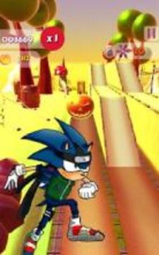 Sonic Ninja Halloween Super Run游戲截圖5