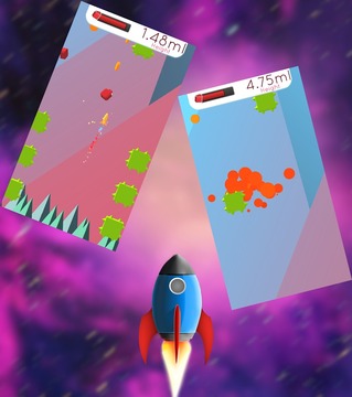 Doodle Rocket FLY游戲截圖3