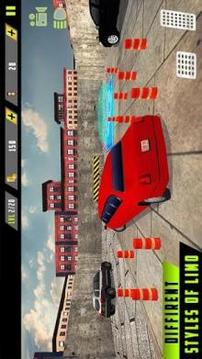 Park Limousine: Realistic Limo Parking Simulator游戲截圖3