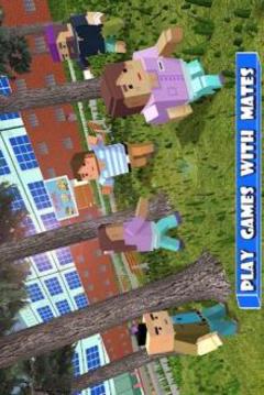 Blocky High School Adventures游戲截圖1