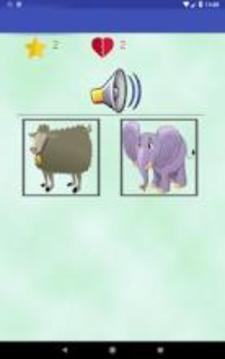 Animals learning game for kids游戲截圖4