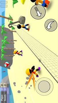 Stickman Beach Volleyball游戲截圖1