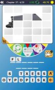 Hidden Photo - Picture Word Puzzle游戲截圖1
