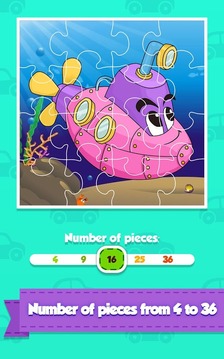 Cars Cartoon - Jigsaw Puzzles游戲截圖2