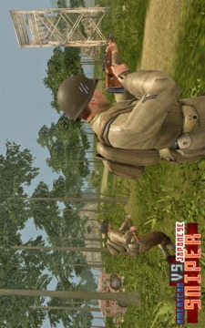 American vs Japanese Sniper - Hunter Survival FPS游戲截圖2