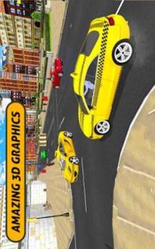 Taxi Parking : City Driver Passenger Transport 3D游戏截图3