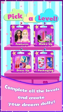 Dream Dolly Designer - Doll Game游戲截圖2