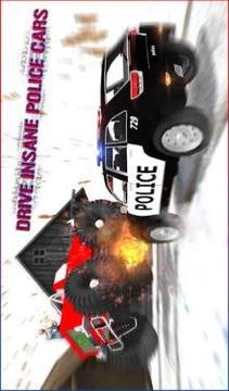 Extreme Police Car Shooter - Criminal Car Chase游戏截图4