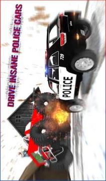 Extreme Police Car Shooter - Criminal Car Chase游戲截圖4