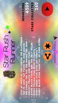 Endless Star Rush Runner游戲截圖1