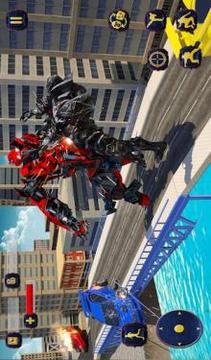 Wild Gorilla Transforming Robot: Dino Hunting Game游戲截圖5