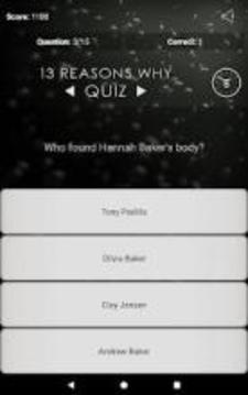 Quiz for 13 Reasons Why游戲截圖4