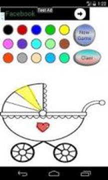 Educational kids coloring painting game游戲截圖1