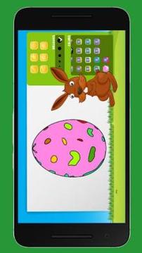 Awesome Easter Eggs Coloring Book游戲截圖1