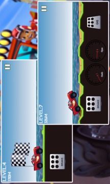 Blaze Racing Hill Monster Game游戲截圖4