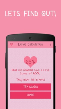 Love Test Calculator游戲截圖4