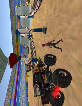 Extreme Monster Truck Stunt Parking Driving School游戲截圖1