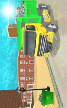 City Garbage Cleaner Truck Sim: Urban Trash Truck游戲截圖3
