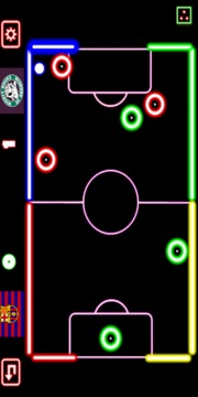 Finger Glow Power Hockey Foote游戲截圖3