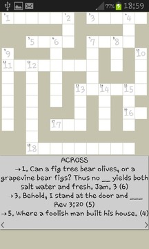 Bible Crossword游戏截图2