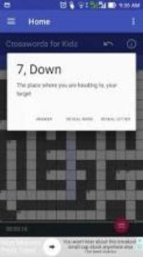 Crosswords for Kids游戲截圖2