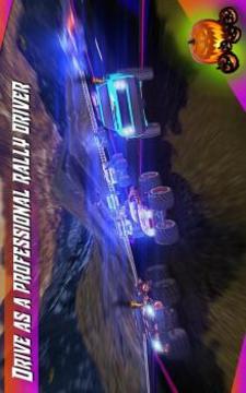 Monster Truck Racing Halloween Town游戲截圖4