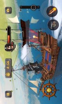 Caribbean Sea Pirate Ship Captain Naval Battle 3D游戲截圖1